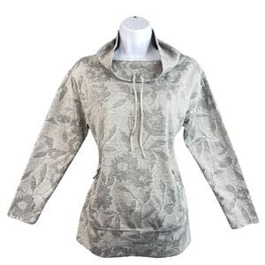 Talbots Women's Sweater Drawstring Cowl Neck Sweater